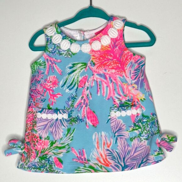 Lilly Pulitzer Knit Tank Shirt Dress Baby Girl's Size 3-6 Months (no bloomers) - Picture 1 of 6